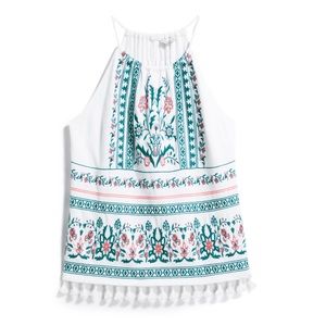 Nutria embroidered top